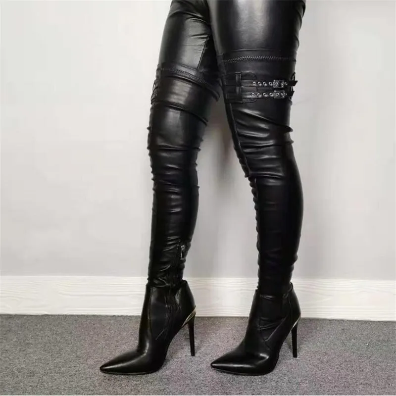 BBZAI новый узор высокое качество женская обувь сексуальные шоу женские сапоги 10 см