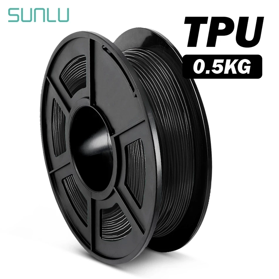 SUNLU 1 75 мм термополиуретановая нить для 3d печати гибкая 3D принтера точность
