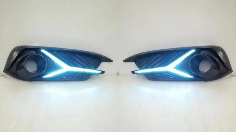 12V авто светодиодный DRL Габаритные огни Задний бампер стоп светильник хвост светильник противотуманная фара для Honda Civic 10th