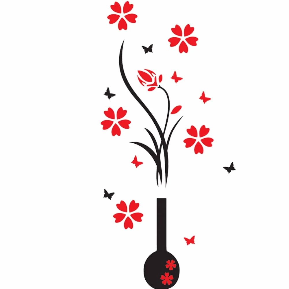 

DIY наклейки на стену с изображением сливы