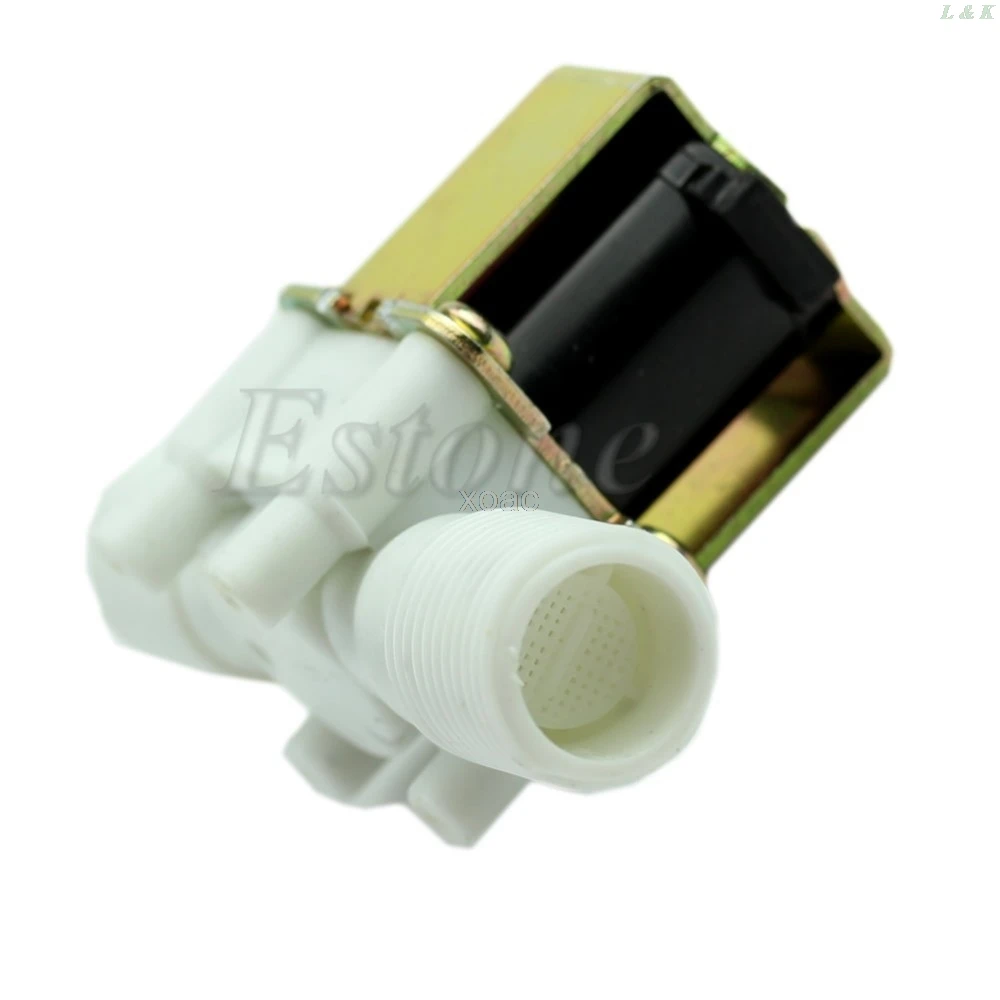 

12V Electric Solenoid Valve Magnetic DC N/C Water Air Inlet Flow Switch 1/2" M12 dropship L29K