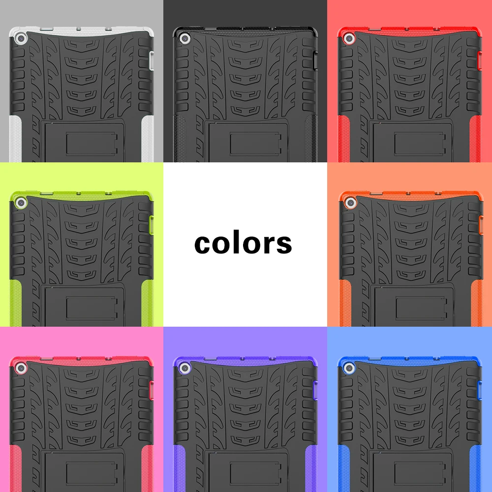 Чехол для Amazon Kindle Fire HD 10 2019 гибридный прочный армированный чехол из ТПУ и