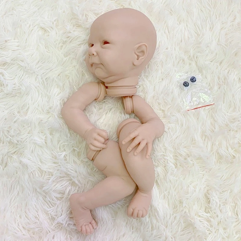 NEW 19 Inch Reborn Kit Soft Touch Vinyl Dolls Ava Unpainted Unassembled Unfinished Doll Parts DIY Blank Fresh Co | Игрушки и хобби