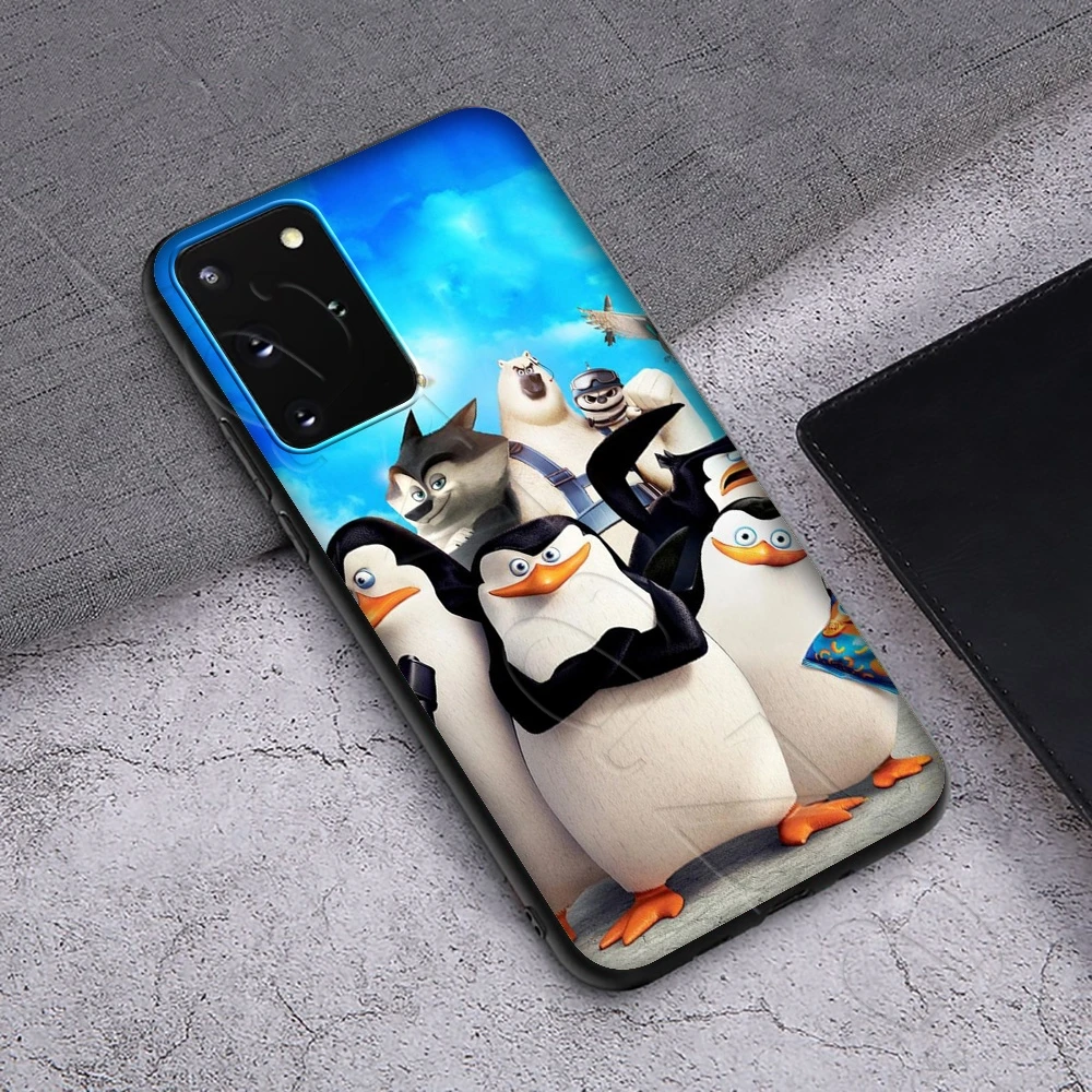 Чехол Пингвин для Samsung Note 10 S6 S7 S8 S9 S10 S10e S20 ultra A71 A51 A81 A91 M10 M20 M30 Lite Edge Plus | Мобильные