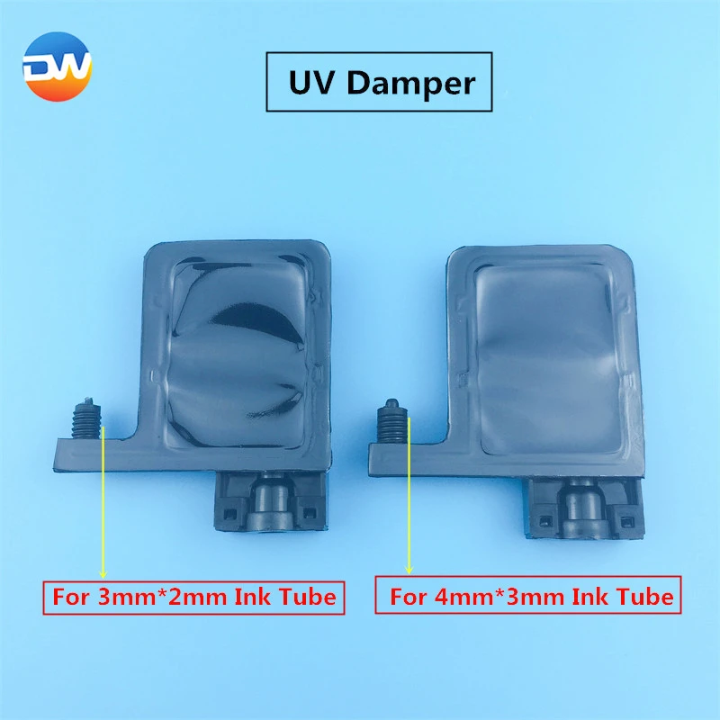 10 Pcs Dewei Transparent White UV DX5 Big Ink Damper for Printhead XP600 TX800 Galaxy Allwin Xuli Dumper Filter | Компьютеры и офис