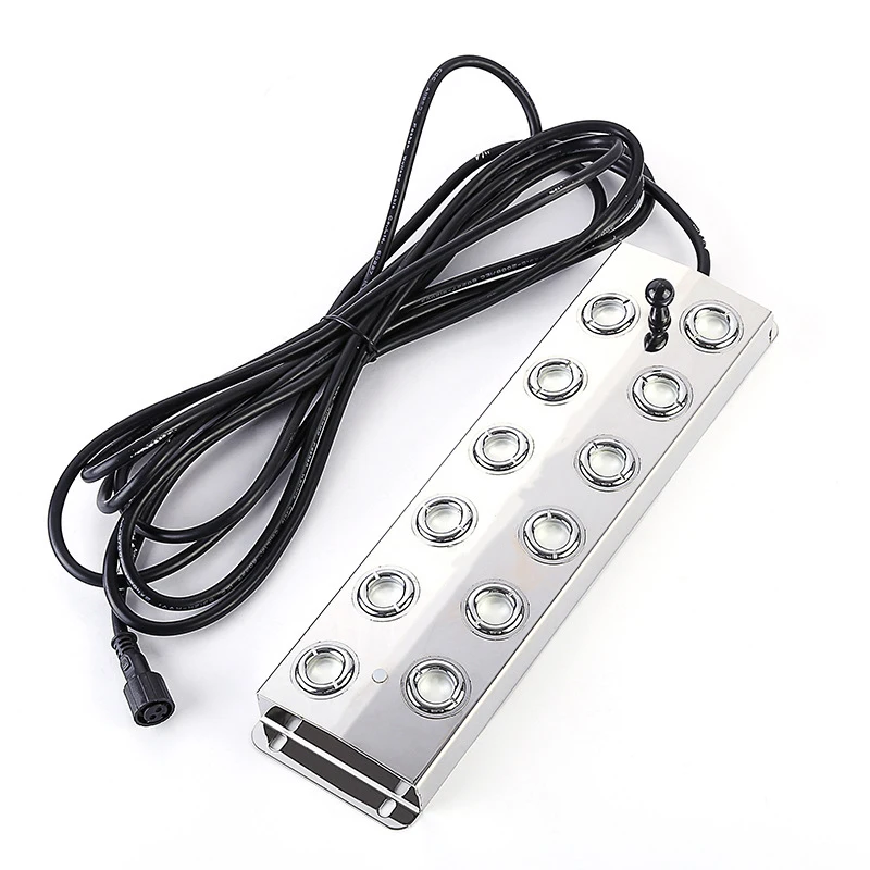 Промо акция! 12 головок ультразвуковой тумана Fogger Увлажнитель воздуха теплицы