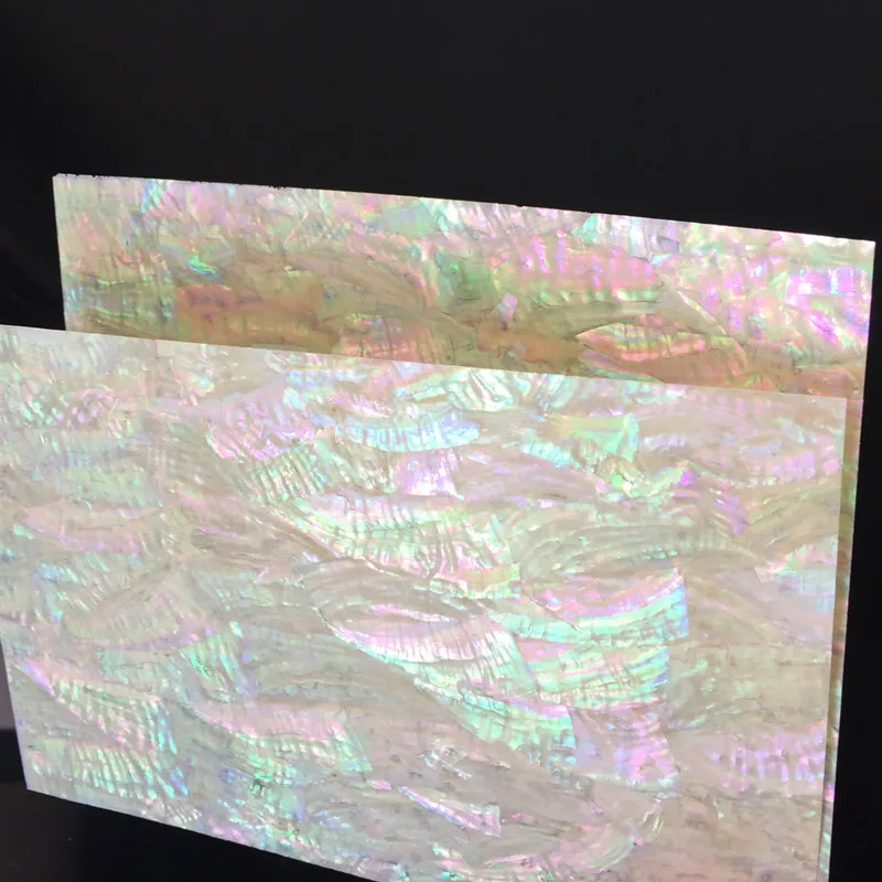 1 партия (5 шт.) корейский ламинат paua из натуральной морской ракушки лист для