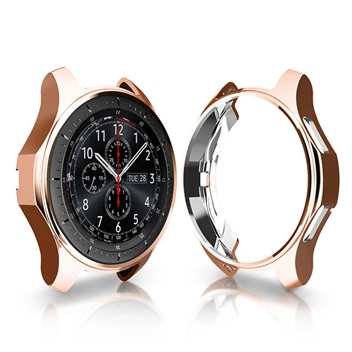 Мягкий ТПУ покрытием защитный бампер, чехол для samsung gear S3 Frontier SM-R760 и Galaxy Watch 46 мм SM-R800 аксессуары для часов