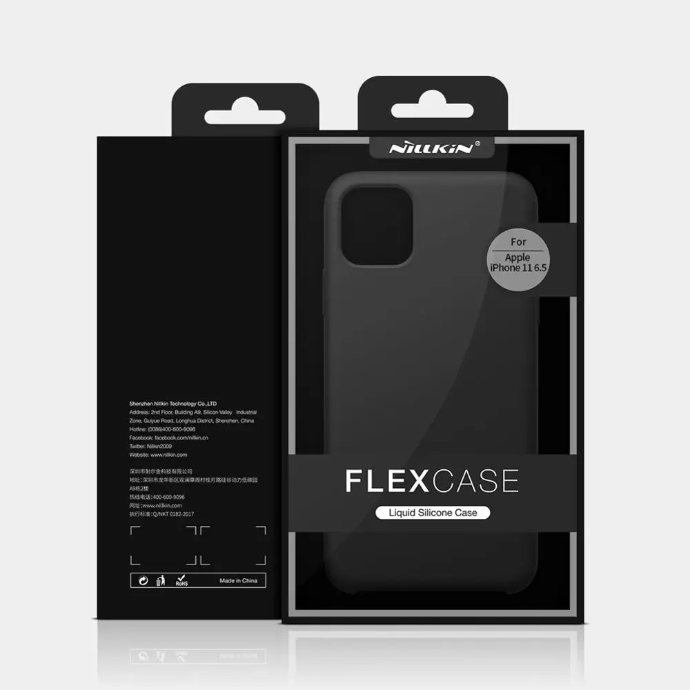 For iPhone 11/iphone 11 pro Case NILLKIN Liquid Smooth Silicone case iphone max Cover luxury protective bags | Мобильные телефоны и