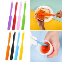 8pcsset silicone stir sticks kit heat resistant cake cream butter spatulas mixing batter scraper non stick flexible diy tool