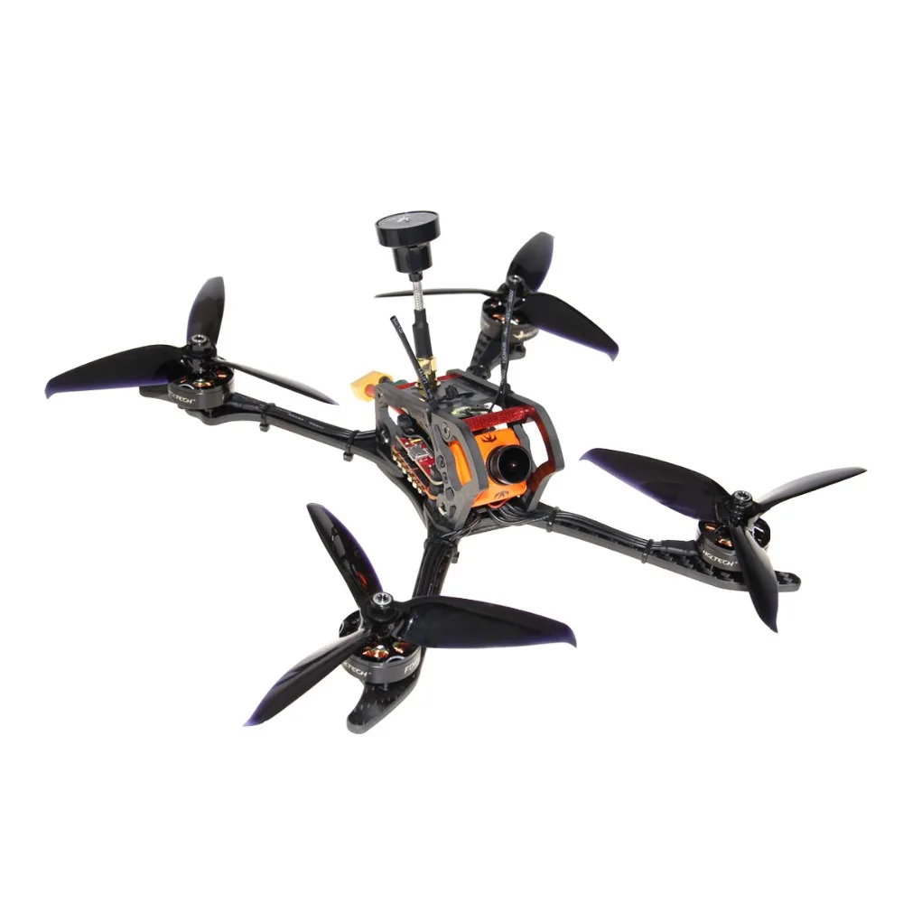 HGLRC Mefisto 226 мм 6S FPV BNF гоночный Дрон 2207 1775KV бесщеточный двигатель 60A Blheli 32 Bit 4 в 1 ESC 4 мм комплект из углеродного волокна для рамы