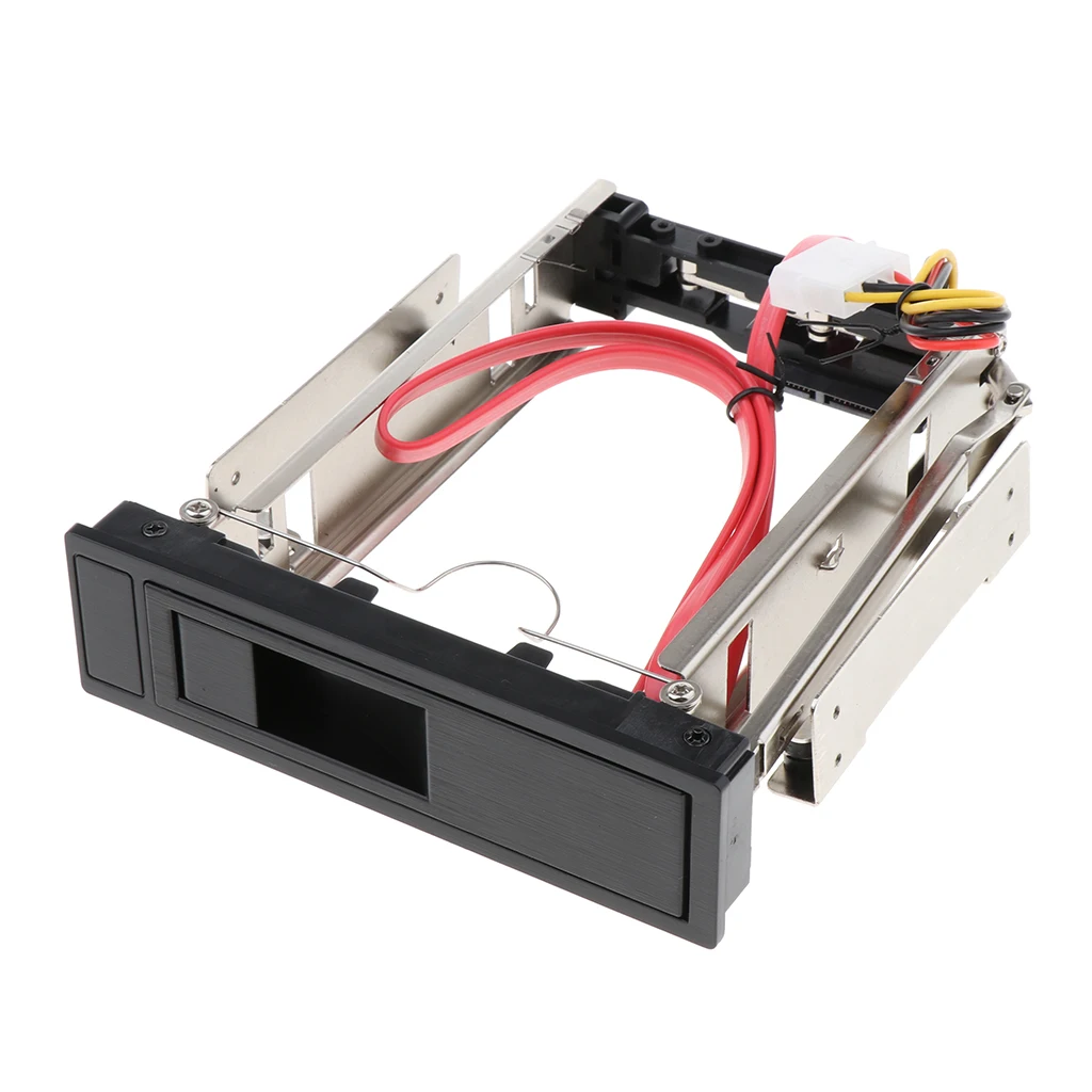 HDD Internal SATA Tray-Less Hot Swap Mobile Rack for 3.5inch HDD, Hard Drive Backplane Enclosure Mounting Bracket with Cable