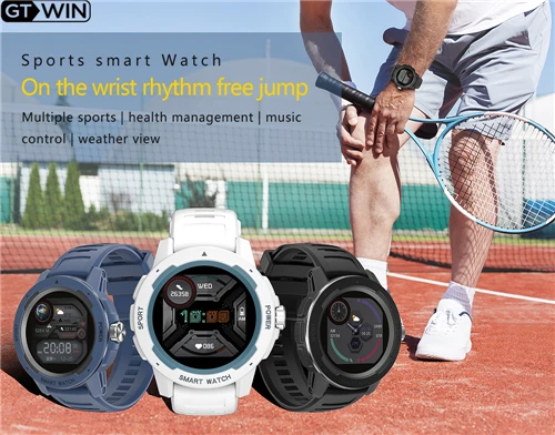 

Умные часы GTWIN HT6, GPS-карта, 7 спортивных режимов, водонепроницаемые, фитнес-трекер, монитор сердечного ритма во время сна, для мужчин и женщин