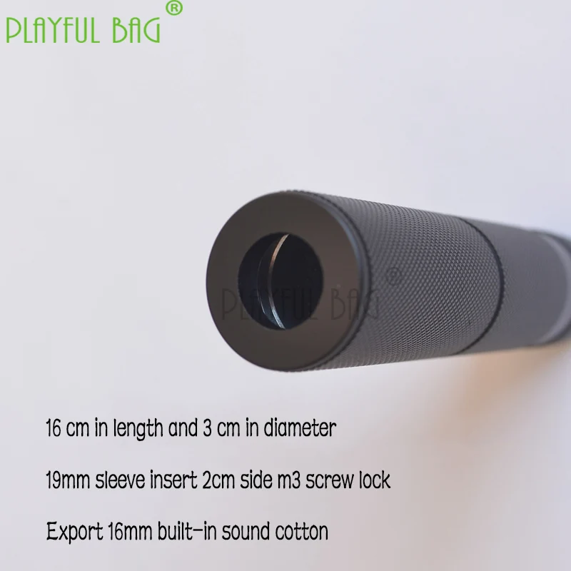 

Outdoor sports interesting tactical equipment silencer water bomb compensator modified jinning9 TTM gearbox accessories pd04