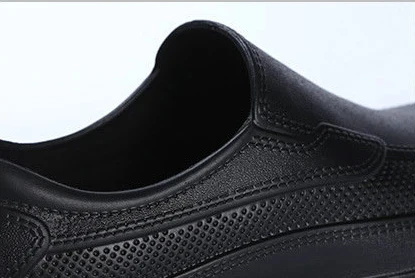 Сапоги Aleafalling мужские непромокаемые кухонная обувь для работы ПВХ всесезонные