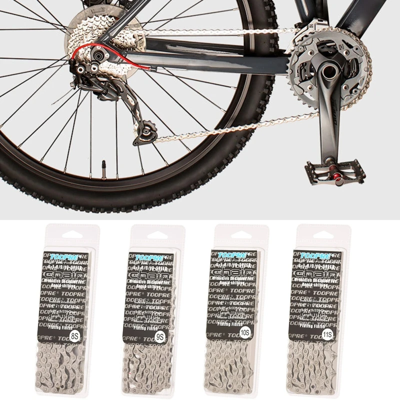 Горный велосипед цепь для дорожного велосипеда 8/9/10/11 Скорость Универсальный