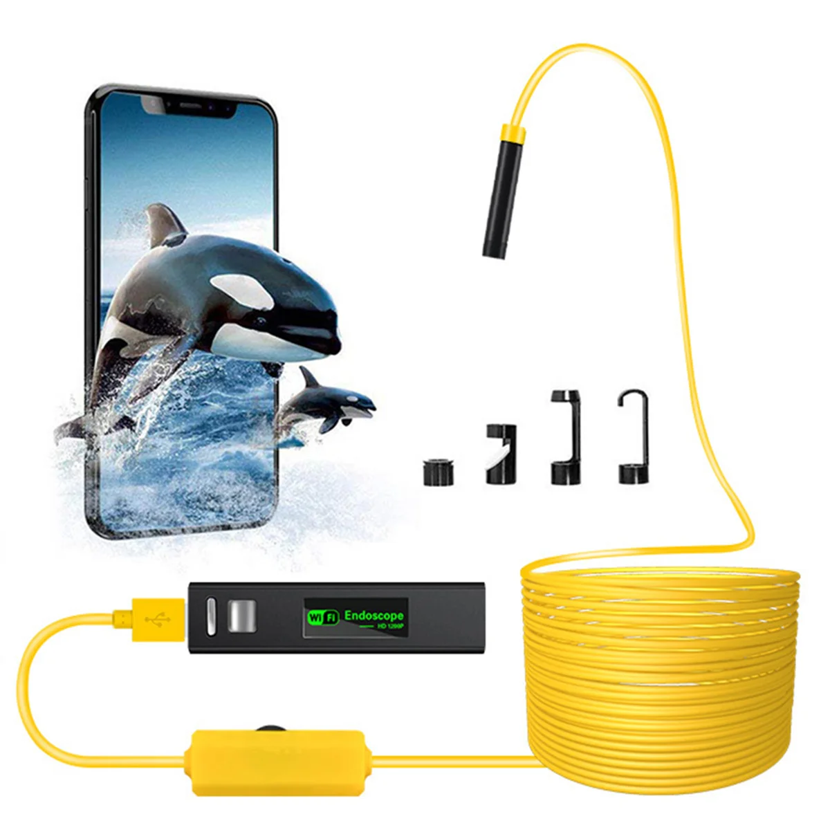 Беспроводная Инспекционная камера SOONHUA 1200P HD 8 светодиодов Wi Fi стандартная s