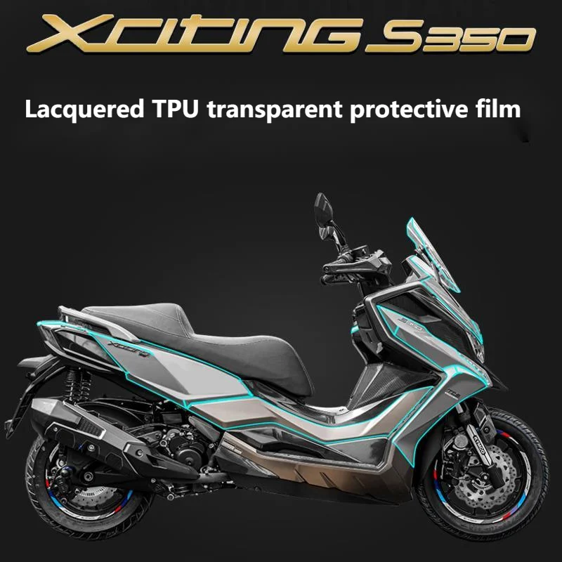 

Motorcycle Invisible Car Coat Film Paint Tpu Transparent Protective Body Scratch Repair for Kymco Xciting S350