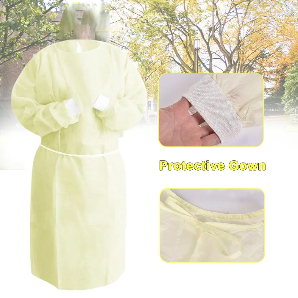 Одноразовый Защитный халат для дома уличная Защитная изоляционная одежда