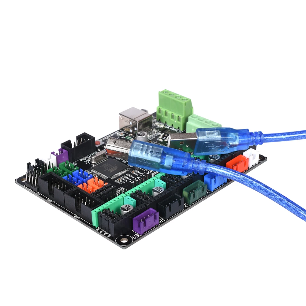 Плата контроллера BIQU BIGTREETECH MKS Gen L V2.0 плата 3D принтера Reprap Ramps 1 4 с шаговым