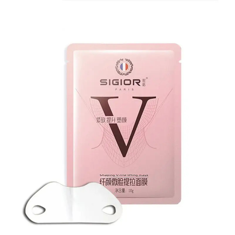 Lifting Face Masks V Shape Slim Chin Check Neck Lift Peel-off Mask Shaper Slimming Bandage Skin Care TSLM1 | Красота и здоровье