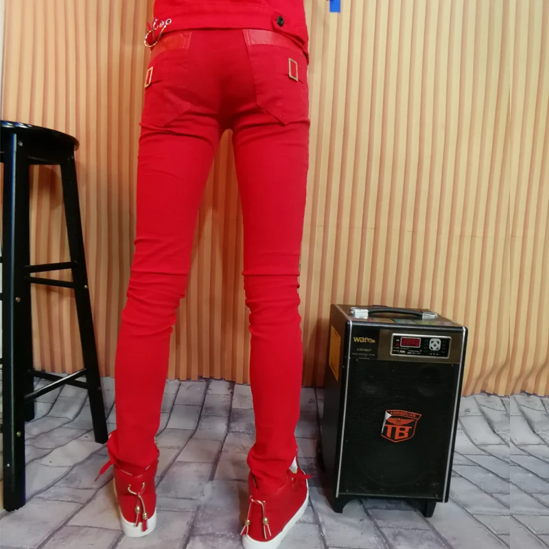 Осенние мужские повседневные штаны уличная мода для мужчин индивидуальность