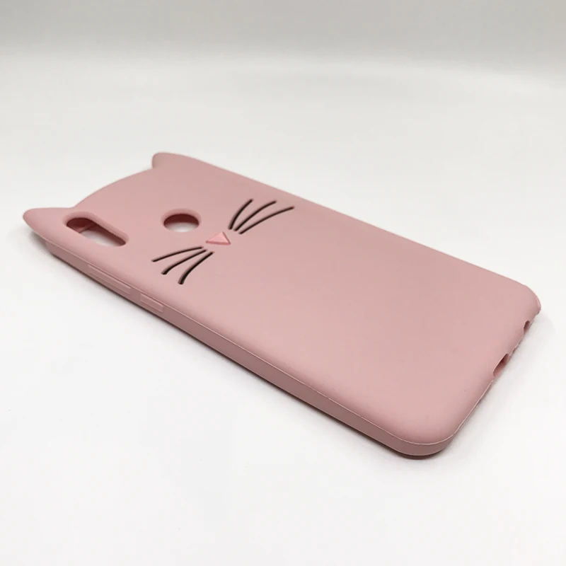 Силиконовый чехол для телефона Samsung Galaxy A6 A7 2018 A750 с милым мультяшным котом J4 Plus J6 J8
