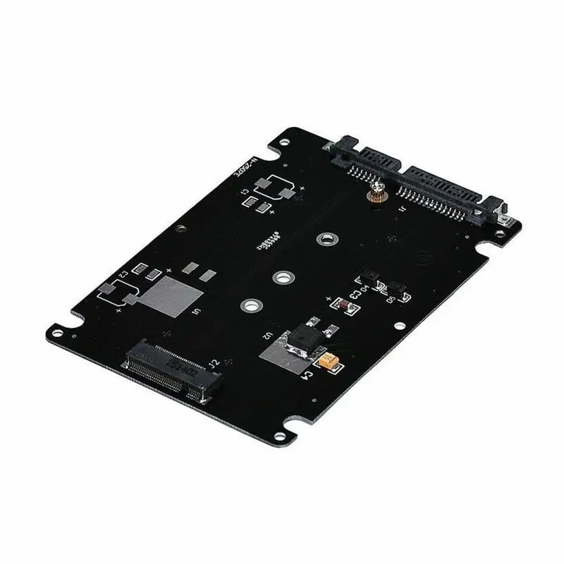 M.2 NGFF SATA SSD до 2 5 дюйма адаптер чехол для карты (B + M) ключ гнездо M2 ПК ноутбука