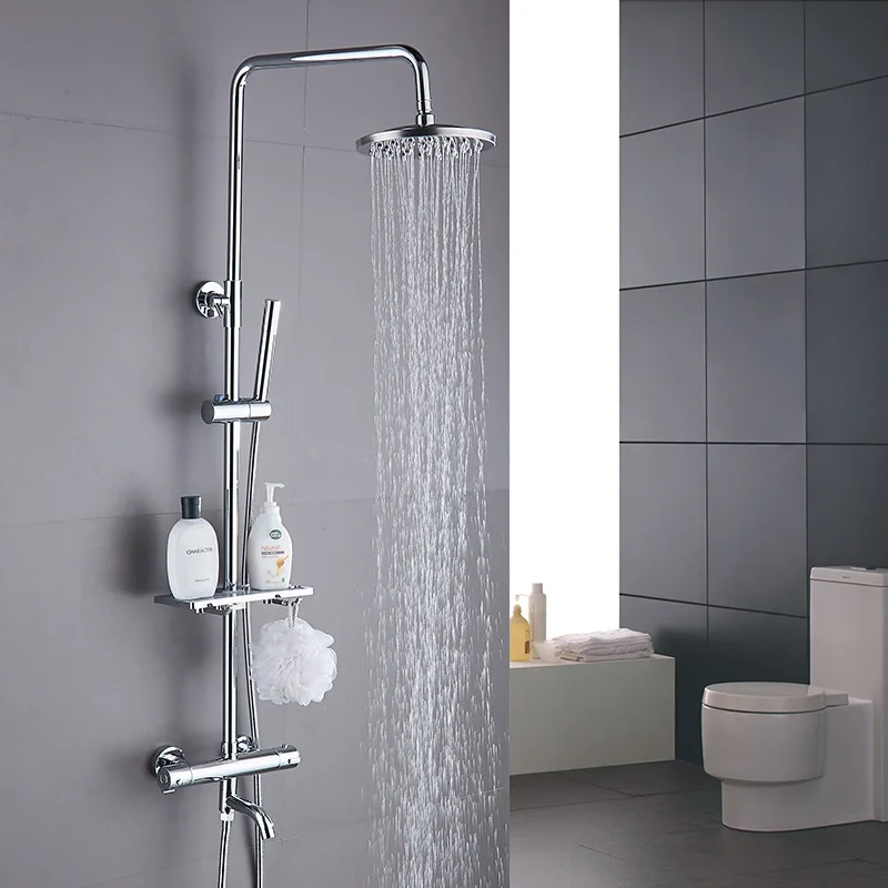 Душевая система тропический душ набор для ванной комнаты термостатический
