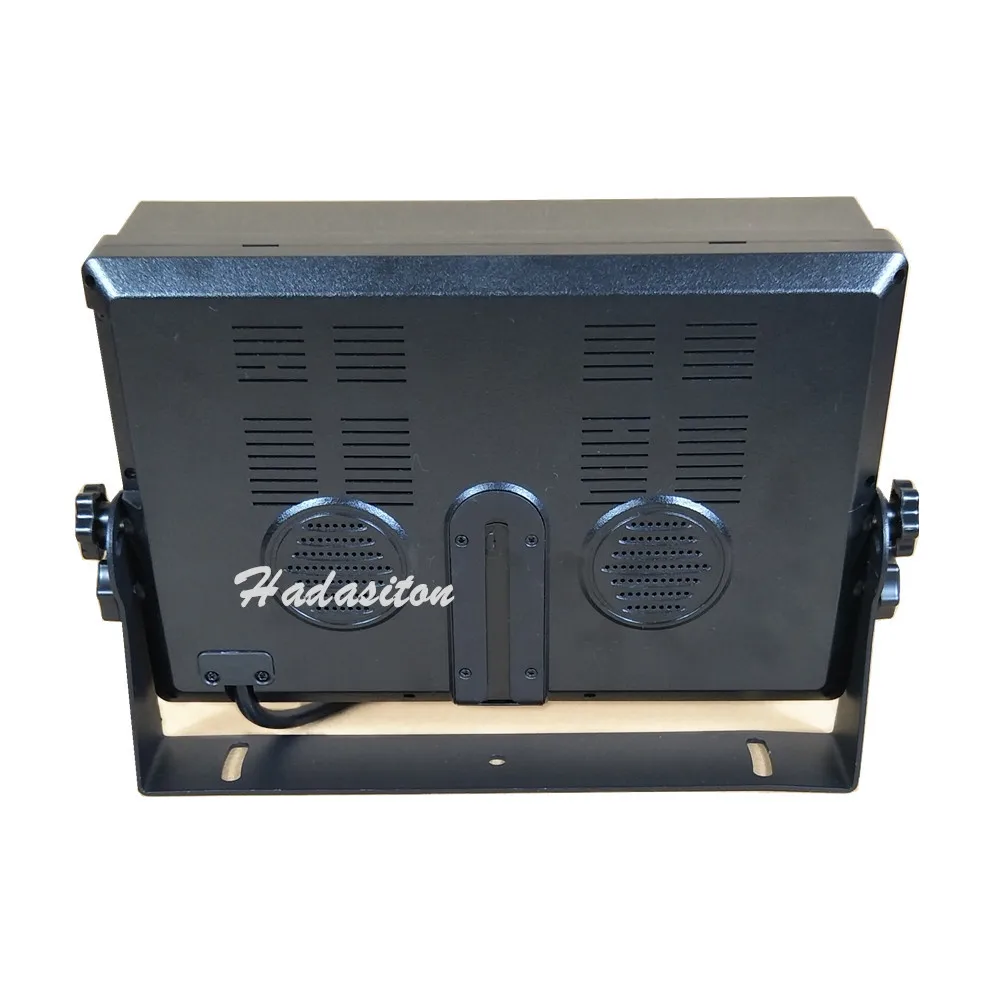 9-дюймовый 4 раздельный экран AHD автомобильный монитор DVR 720P IPS1024 * 600 мониторинг