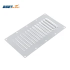 Нержавеющаясталь 304 лодка морской прямоугольный вентиляции Панель воздуха вентиляционная решетка вентиляции Louvered вентилятора гриля крышка