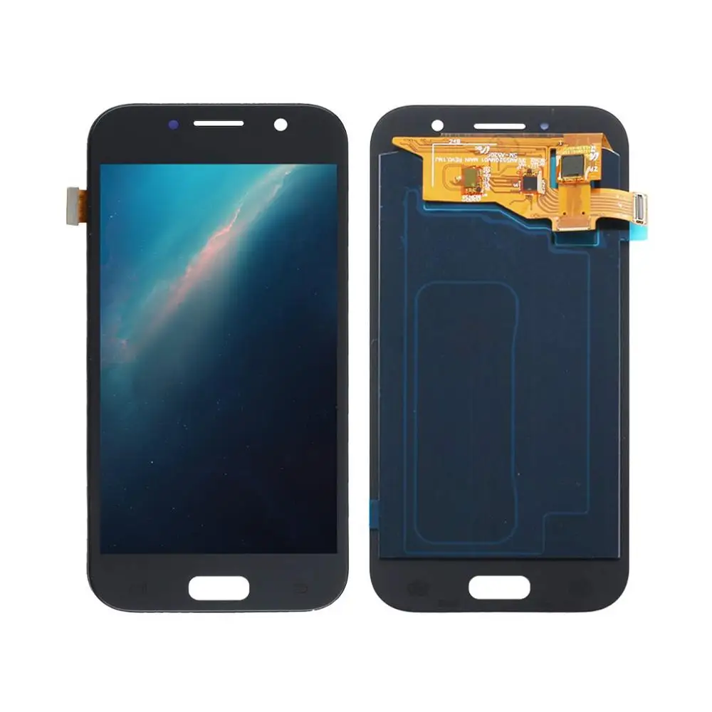 100% супер Amoled для SAMSUNG GALAXY A5 2017 A520 A520F A520K ЖК дисплей с сенсорным экраном дигитайзер