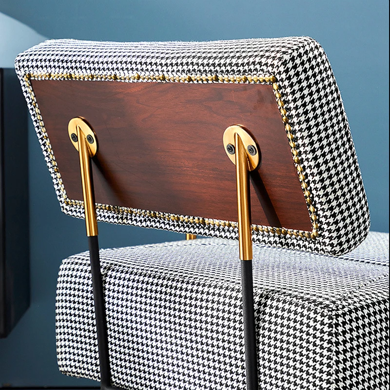 Скандинавский одноместный диван роскошный Легкий стул из ореха с ласточкой для