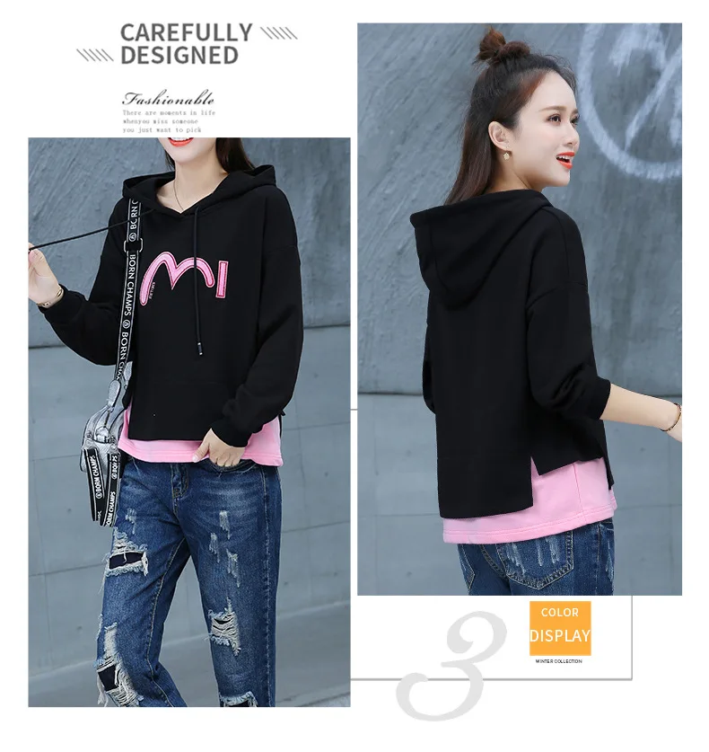 

Sweater Women Jumper 2019 Loose Long Sleeve Knitted Pullover Sweater Female one