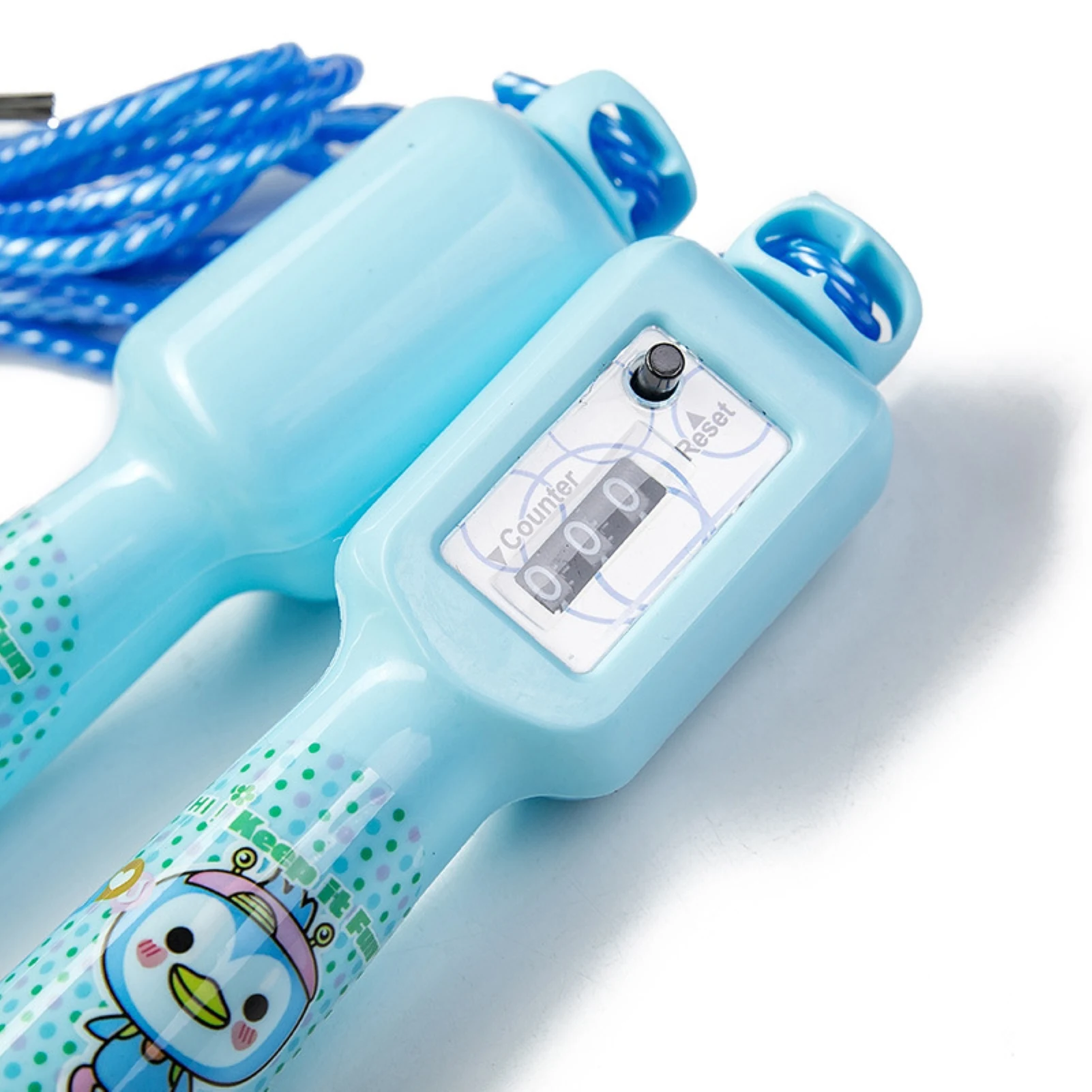 

Cartoon Counting Adjustable Kindergarten Kids Body Building Skipping Jump Rope