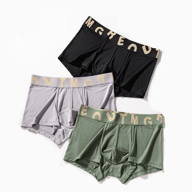 

Мужские дышащие трусы брифы из мягкого хлопка