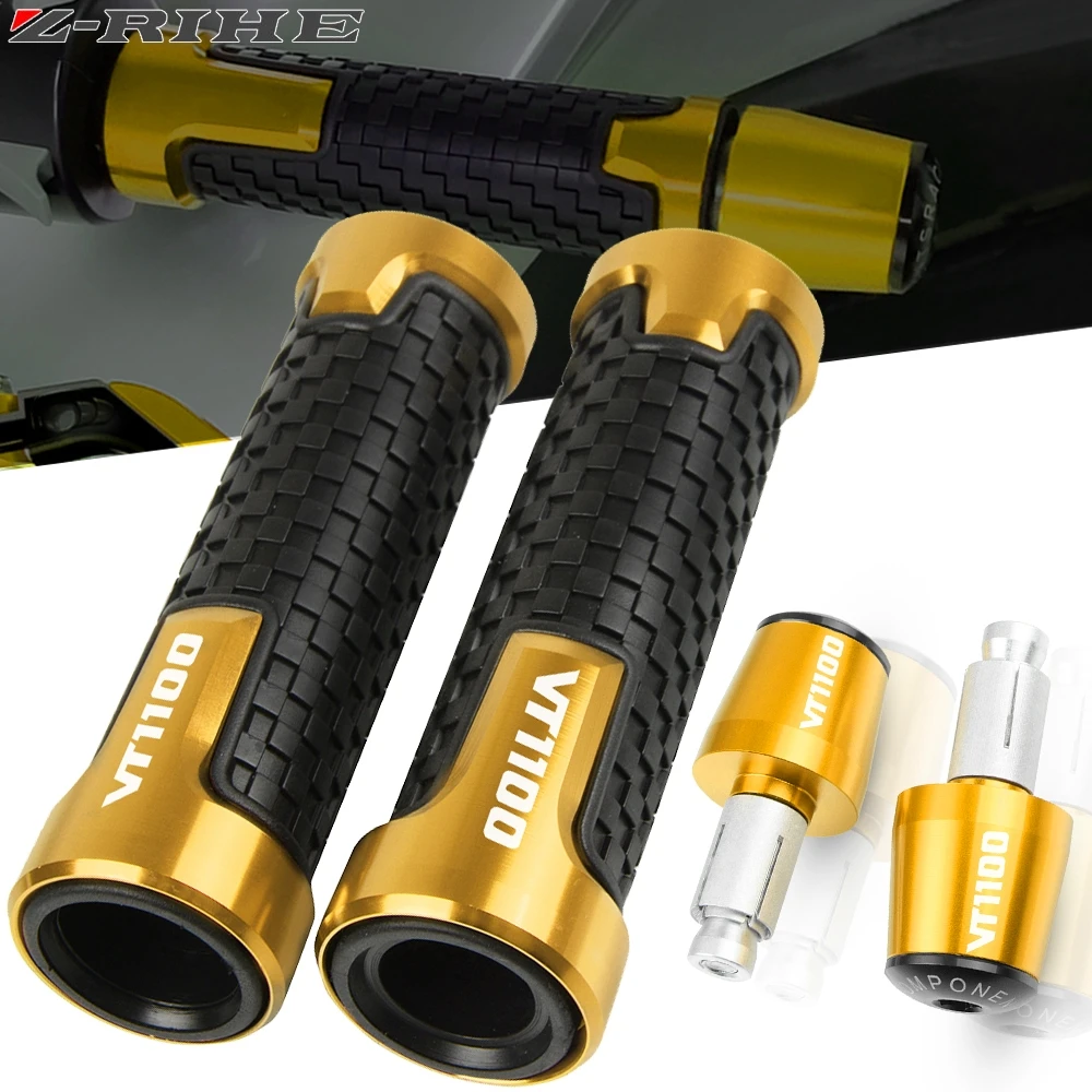 

Заглушки для Руля Мотоцикла, заглушки для руля 7/8 дюйма, 22 мм, заглушки для руля, заглушки для Honda VT1100, VT1100CSPIRIT, VT1100C2S восемь ядер 1997-2007