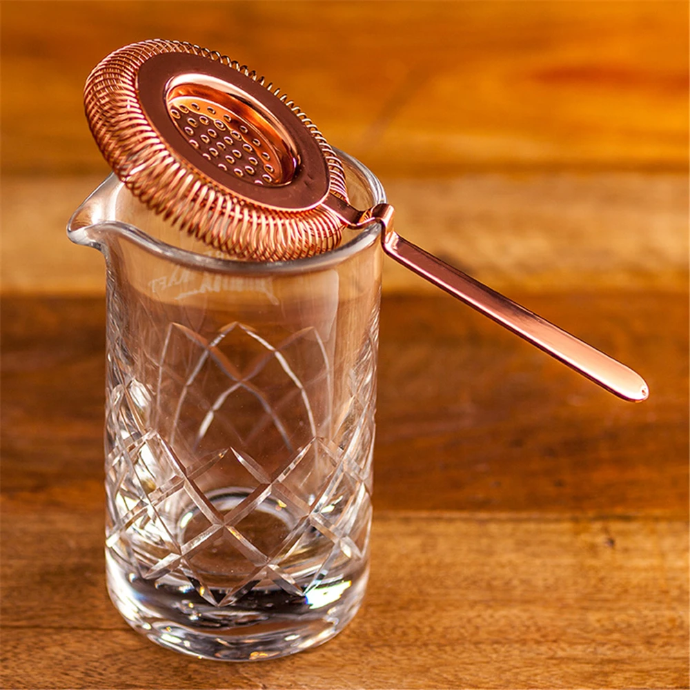 Барное ситечко пружинное коктейльное из нержавеющей стали Делюкс барные