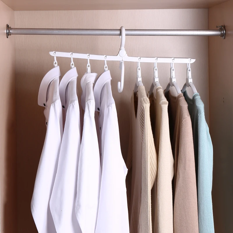 Лидер продаж вешалка для одежды органайзер Пластиковые Многофункциональные