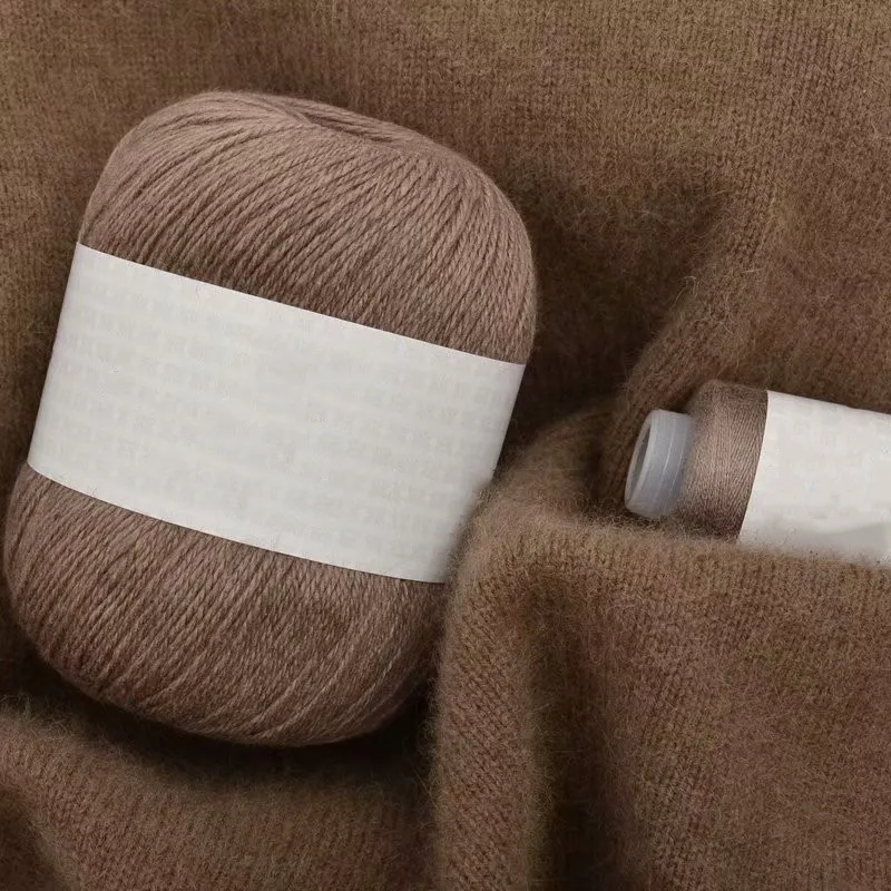 Высококачественная мягкая норковая бархатная шерстяная пряжа для ручного