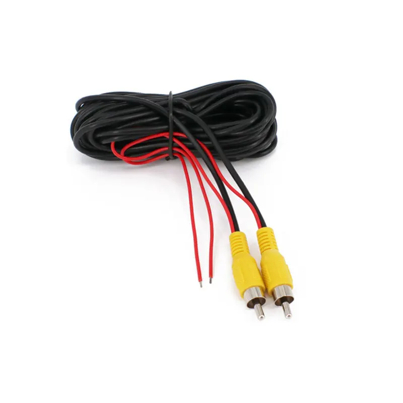 6M 10M 15M 20M Car Truck RCA Video Extension Cable Male to with trigger wire for Backup Camera Rear View Parking | Обустройство дома