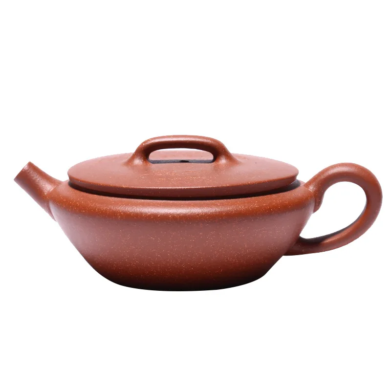 

Yixing Zisha teapot raw ore downhill mud hat Hanwa teapot kungfu tea set gift
