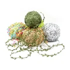 10 ярдов шелковые листья ручной работы искусственные зеленые листья для свадебного украшения DIY ВЕНОК подарок Скрапбукинг Ремесло Искусственные цветы