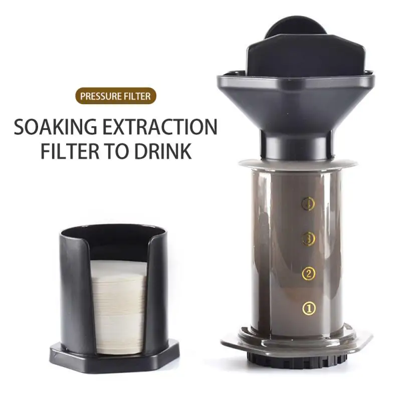 

Portable Coffee Maker French Press Espresso Machine Reusable Coffee Filter Coffeeware