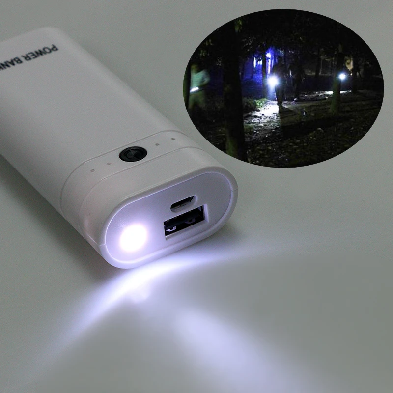 Kebidumei USB внешний аккумулятор зарядное устройство чехол 2X18650 зарядка Внешняя