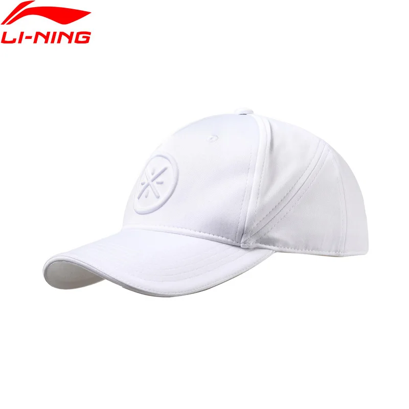 Бейсболка Li Ning для мужчин 56 60 см из полиэстера с солнцезащитным козырьком