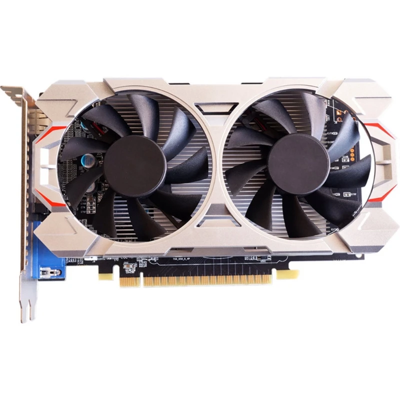 

Portable GTX 750 Ti 4GB GDDR5 128 Bit Direct Gaming Graphics Card ,PCI Express 3.0 16X with Twin Cooling Fan