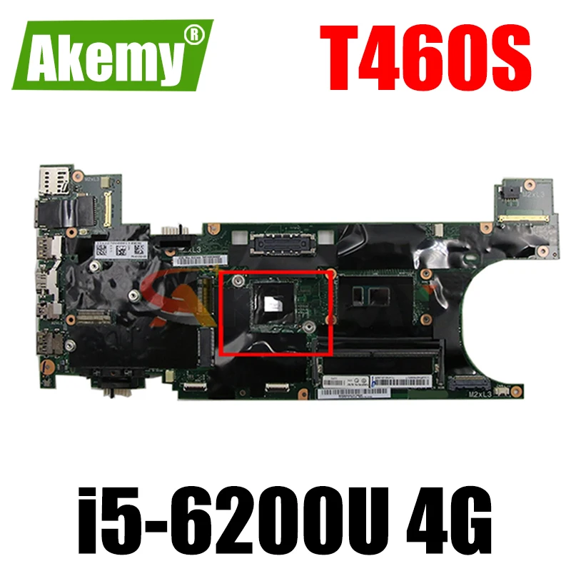 

Для Thinkpad T460S i5-6200U 4G ноутбук независимая видеокарта материнская плата NM-A421 FRU 00JT927 00UR997 00UR993 00JT930 00JT929