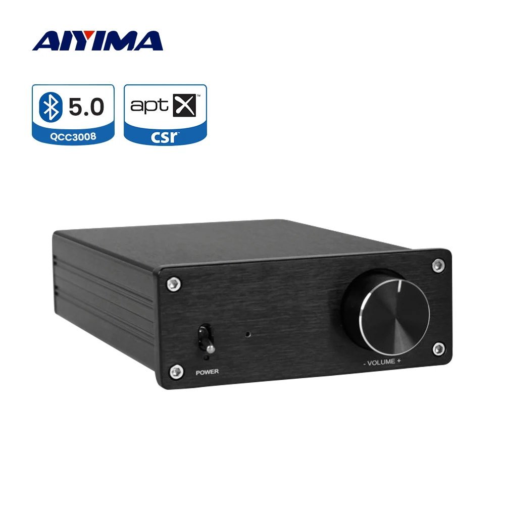 Усилитель мощности AIYIMA TPA3255 Bluetooth усилитель QCC3034 APTX 325Wx2 класса D Hifi звука стерео -