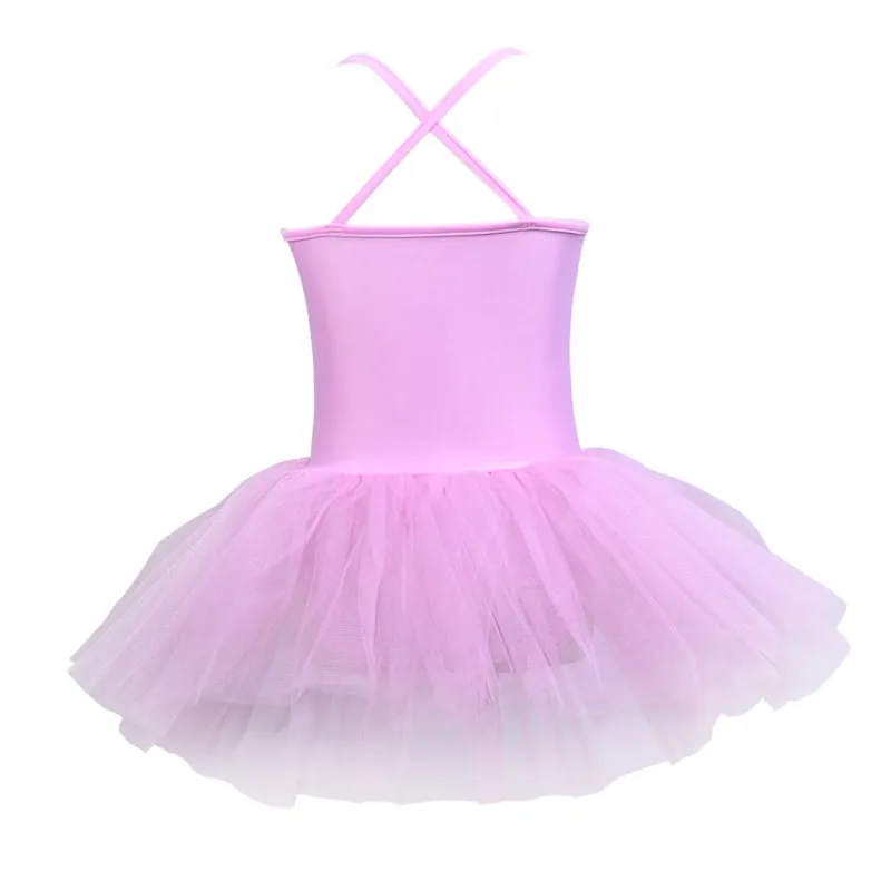 6 цветов Костюм Балерины для вечеринки детское платье с блестками и цветочным